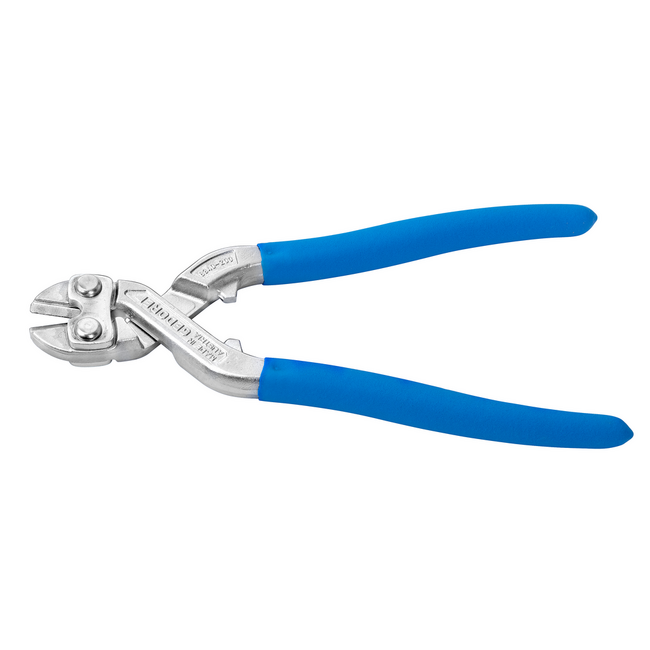 Gedore Compact bolt cutter 200 mm, cutting edges 63-65 HRC, soft wire up to 6 mm, piano wire 3.8 mm, dipped handles - 8340 Z-200 TC
