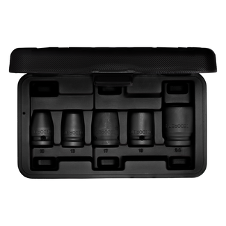 Gedore Kraftschrauber-Satz 1/2" 5-tlg 6-kant 10-24 mm