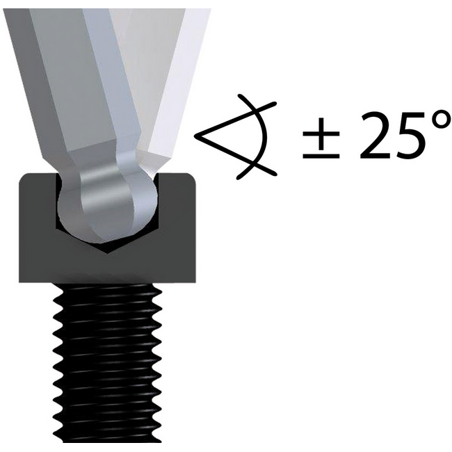 Gedore Stiftsleutelset 8-dlg 2-10 mm