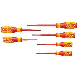 Gedore VDE-schroevendraaierset SLIM DRIVE 6-delig SL / PZ
