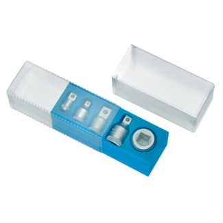 Gedore Adapterset 1/4" - 3/4" 5-delig, vergroot- en reduceerstukken