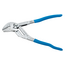 Gedore Pliers wrench 12" 300 mm, smooth parallel jaws, 26 positions, dip-insulated, chrome-plated, DIN ISO 5743 - 183 12 TC