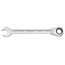 Gedore Ratcheting combination wrench set 5-piece 8-19 mm, UD profile, flat design, 31CrV3, in plastic case - 7 R-005