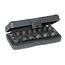 Gedore Impact socket set 1/2" 15-piece 6-point 10-30 mm, phosphated, retaining ring and pin, in plastic case - K 19-015