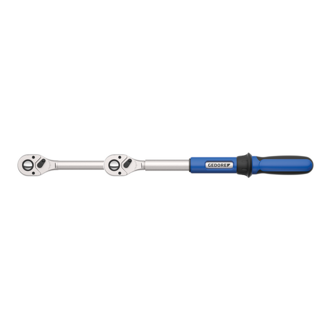 Gedore Telescopic reversible ratchet 1/2" 400-600 mm, max. 600 Nm, 48 teeth, push-button release, 2-component handle - 1993 TU-10