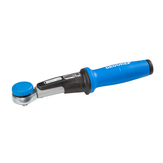 Gedore Torque wrench Torcofix K 1/4" 1-5 Nm, reversible ratchet, ±3%, test certificate, DIN EN ISO 6789-2 - TF-K5
