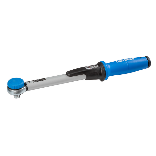 Gedore Torque wrench Torcofix K 3/8" 10-50 Nm, reversible ratchet, ±3%, test certificate, DIN EN ISO 6789-2 - TF-K50