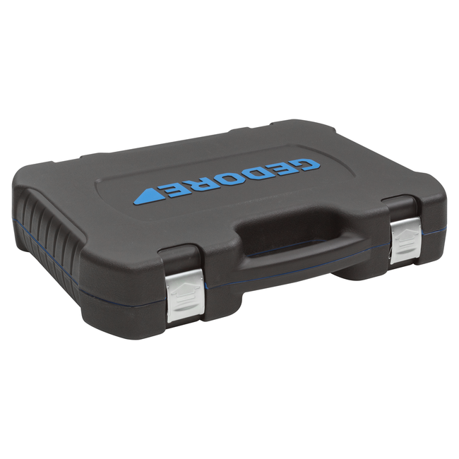 Gedore Socket set 1/4"+1/2"