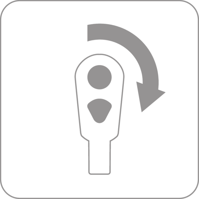 Gedore Torque wrench set 1/2" TORCOFLEX UK 5 pcs