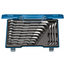 Gedore Reversible ratcheting combination wrench set 12-piece 8-19 mm, 13° offset, UD profile, in steel case - 7 UR-012