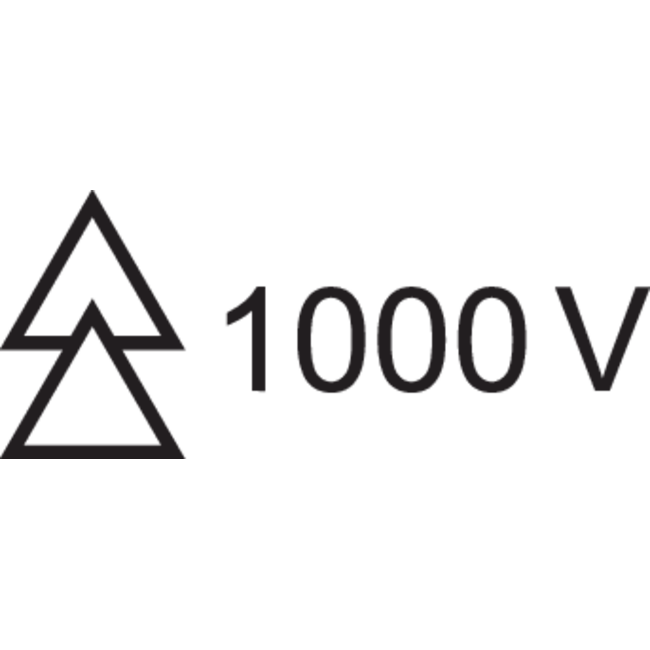 Gedore VDE-momentsleutel 1/2" 10-50 Nm, geïsoleerd tot 1000 V, omschakelbare ratel, testcertificaat, ISO 6789-2 - VDE 4508-05