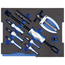 Gedore Internal puller set 12-35 mm 8-piece with counter support and slide hammer, in L-BOXX 136, Check-Tool module - 1100-1.30