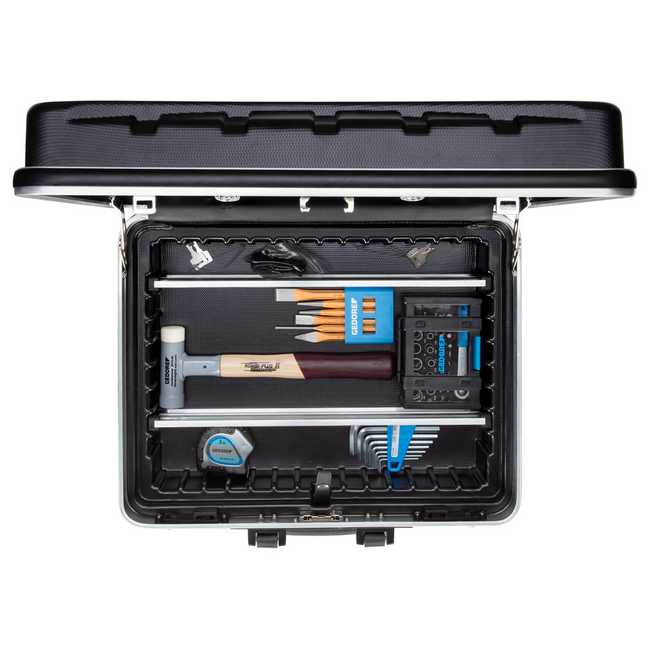 Gedore VDE tool set 74-piece in ABS case: 1000 V insulated pliers, screwdrivers, wrenches and accessories - 1041-003