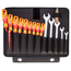 Gedore VDE tool set 74-piece in ABS case: 1000 V insulated pliers, screwdrivers, wrenches and accessories - 1041-003