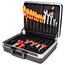 Gedore VDE tool set 74-piece in ABS case: 1000 V insulated pliers, screwdrivers, wrenches and accessories - 1041-003