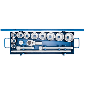Gedore Dopsleutelset 1" 15-delig, UD-profiel 36-80 mm