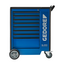 Gedore Gereedschapswagen met 8 laden, waarvan 1 van 207 mm hoog, deurvak met europerforatie, afsluitbaar - 2004 0701