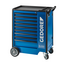 Gedore Werkzeugwagen mit 9 Schubladen und Türfach mit Europerforation, 40 kg pro Schublade, zentral abschließbar - 2004 0810