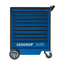 Gedore Gereedschapswagen met 9 laden 640 x 400 mm, 40 kg per lade, draagvermogen 1000 kg, centraal afsluitbaar - 2005 0810