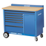 Gedore Verrijdbare werkbank XL 1,25 m met 7 laden incl. XL-lade, beukenmultiplex blad 30 mm, 1000 kg - 1504 XL 1411