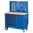 Gedore Verrijdbare werkbank XL 1,25 m met 9 laden incl. XL-lade, beukenmultiplex blad 30 mm, 1000 kg - 1504 XL 1710