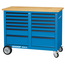 Gedore Mobile workbench 1.25 m wide with 2x 7 drawers