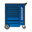 Gedore Gevulde gereedschapswagen met 8 laden en 207-delig assortiment in ES-modules, sleutels, dopsleutels, tangen - 1500 ES-02-2004