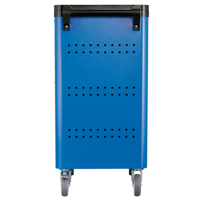 Gedore Gevulde gereedschapswagen Workster smartline large met 308-delig assortiment in Check-Tool-modules, 7 laden - WSL-L-TS-308