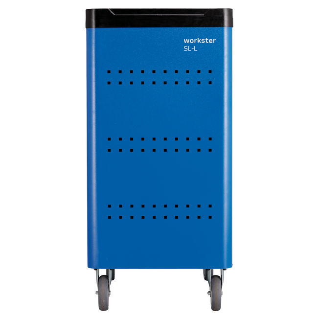 Gedore Gevulde gereedschapswagen Workster smartline large met 308-delig assortiment in Check-Tool-modules, 7 laden - WSL-L-TS-308