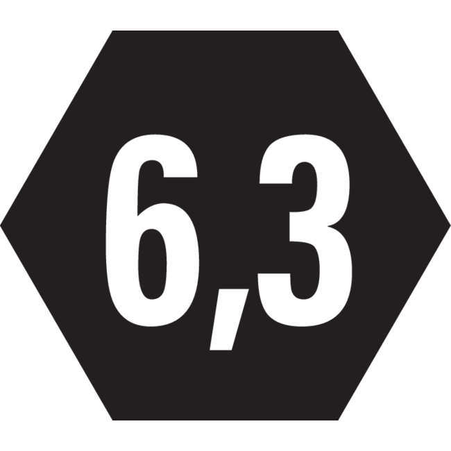 Gedore Torsions-Bit-Satz Sechskant IN 3, Länge 50 mm