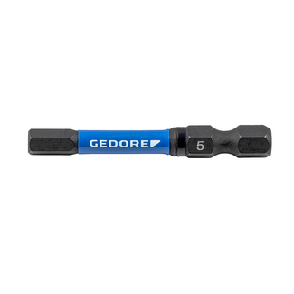Gedore Torsionsbit Innensechskant 6 mm, 1/4", 50 mm - 2 Stück