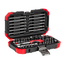 Gedore RED Bit-Satz 1/4" 51-teilig, 2K-Umschaltknarre, Nüsse SW 4-14 mm, Bits PH, PZ, SL, TX, Sechskant 25 und 90 mm, Box - R33003051