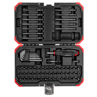 Gedore RED Bit-Satz 1/4" 67-teilig mit Bitschraubendreher