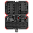 Gedore RED Bit-Satz 1/4" 67-teilig, magnetischer Bitschraubendreher, Bits PH, PZ, SL, TX, TX mit Bohrung, Winkelschlüssel - R33003067