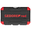 Gedore RED Bit-Satz 1/4" 67-teilig, magnetischer Bitschraubendreher, Bits PH, PZ, SL, TX, TX mit Bohrung, Winkelschlüssel - R33003067