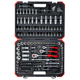 Gedore RED Socket set 1/4+3/8+1/2 172pcs