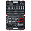 Gedore RED Socket set 1/4" + 3/8" + 1/2" 172-piece, 3 reversible ratchets, sockets 4-32 mm, E-Torx sockets, bits - R45603172