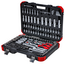 Gedore RED Socket set 1/4" + 3/8" + 1/2" 172-piece, 3 reversible ratchets, sockets 4-32 mm, E-Torx sockets, bits - R45603172