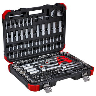 Gedore RED Dopsleutelset 1/4”+3/8”+1/2”, 172-dlg