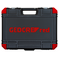 Gedore RED Socket set 1/4" + 3/8" + 1/2" 172-piece, 3 reversible ratchets, sockets 4-32 mm, E-Torx sockets, bits - R45603172