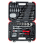 Gedore RED Dopsleutelset 1/4" + 1/2" 92-delig, 2C-omschakelratels 72 tanden, doppen SW 4-32 mm, bits, ringsteeksleutels - R46003092