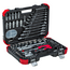 Gedore RED Dopsleutelset 1/4" + 1/2" 92-delig, 2C-omschakelratels 72 tanden, doppen SW 4-32 mm, bits, ringsteeksleutels - R46003092