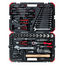 Gedore RED Dopsleutelset 1/4" + 1/2" 100-delig, doppen SW 4-32 mm, ringsteeksleutels, schroevendraaiers, 3 tangen, hamer - R46003100