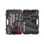 Gedore RED Werkzeugsatz 1/2" Service 69-teilig, Nüsse SW 10-24 mm, Ringmaulschlüssel 6-21 mm, Zangen, Koffer - R69003069