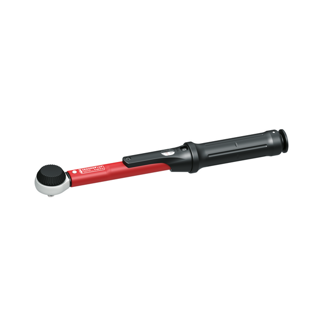 Gedore RED Momentsleutel 1/4" 5-25 Nm, ratel met doorsteekvierkant, rechts en links, ±3 %, 285 mm, DIN EN ISO 6789-2 - R48900025