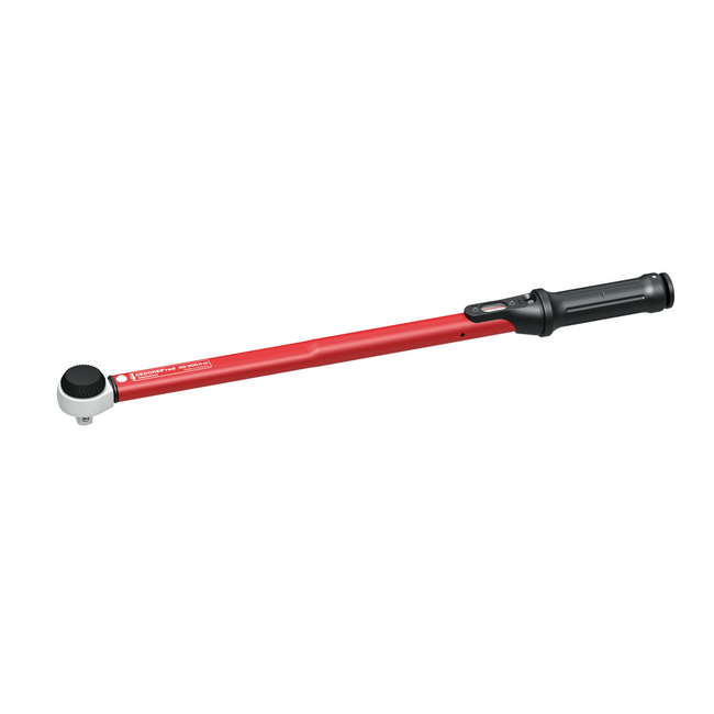 Gedore RED Momentsleutel 1/2" 60-300 Nm, ratel met doorsteekvierkant, rechts en links, ±3 %, 575 mm, DIN EN ISO 6789-2 - R68900300