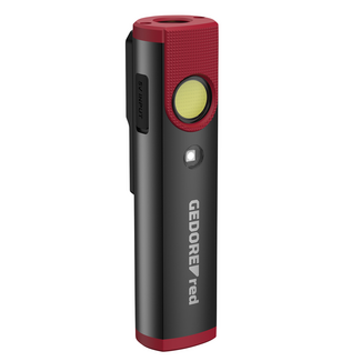 Gedore RED Mini LED work light with UV light, 340 lm, rechargeable