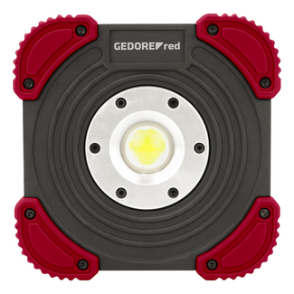 Gedore RED Rechargeable LED spotlight with power bank function, IP64