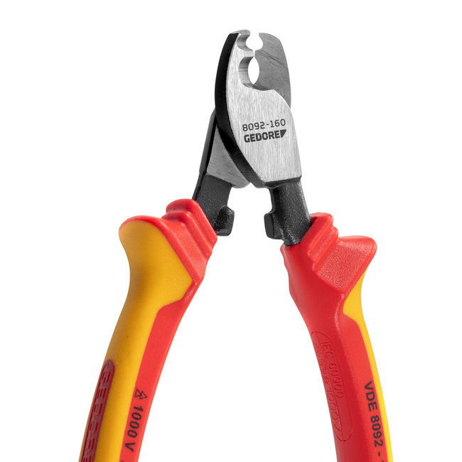 Gedore VDE cable shears with sheath insulation