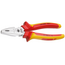 Gedore VDE heavy-duty combination pliers 1000 V 180 mm, 2C insulation, 62-64 HRC edges, cuts piano wire up to 2 mm - VDE 8250-180 H